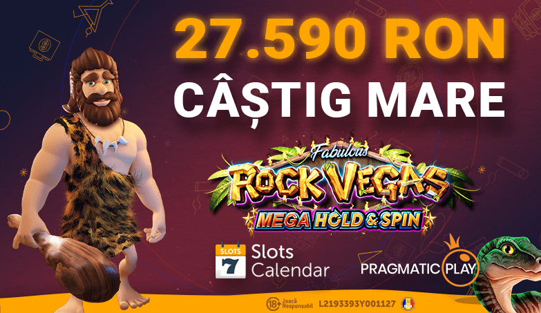 Câștig de 27.590 RON la Fabulous Rock Vegas Mega Hold & Spin