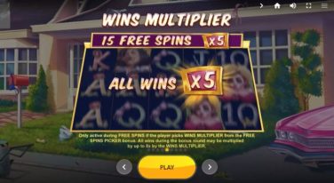 Flodder Free Spins Picker Multiplicator