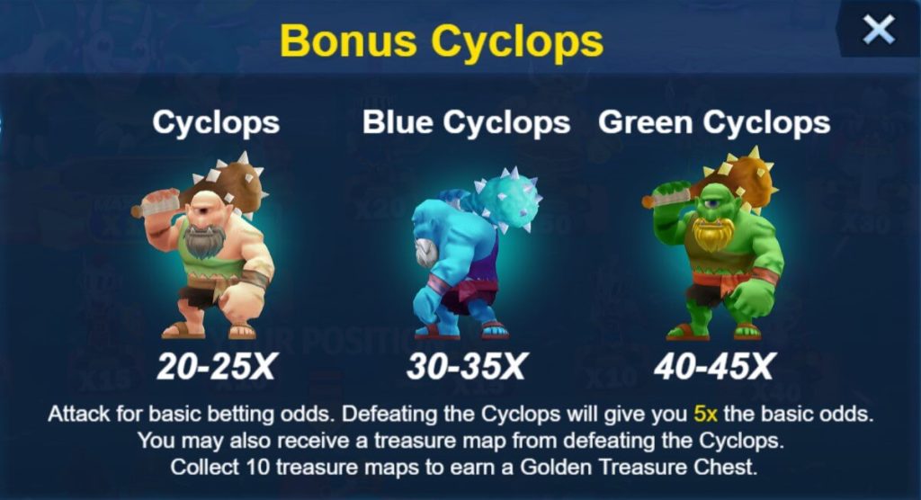 Boom Legend Bonus Cyclops