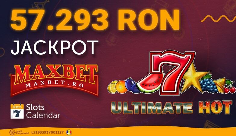 Jackpot de 57.293 RON la Maxbet Cazino!