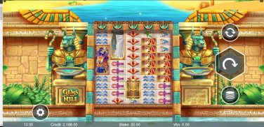 Gems of the Nile themes and graphics