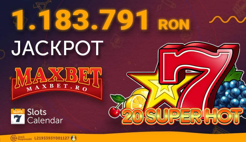 Jackpot Uriaș de 1.183.791 RON la Maxbet Cazino!