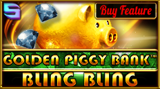 Golden Piggy Bank – Bling Bling