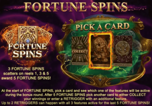Zaida's Fortune Fortune Spins