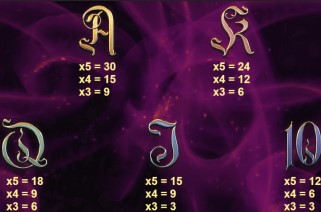 Zaida's Fortune Symbols 1