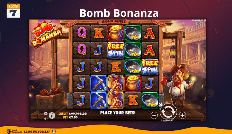 Bomb Bonanza doar la SlotsCalendar