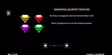 Diamond King Gold Functia Diamond Jackpot