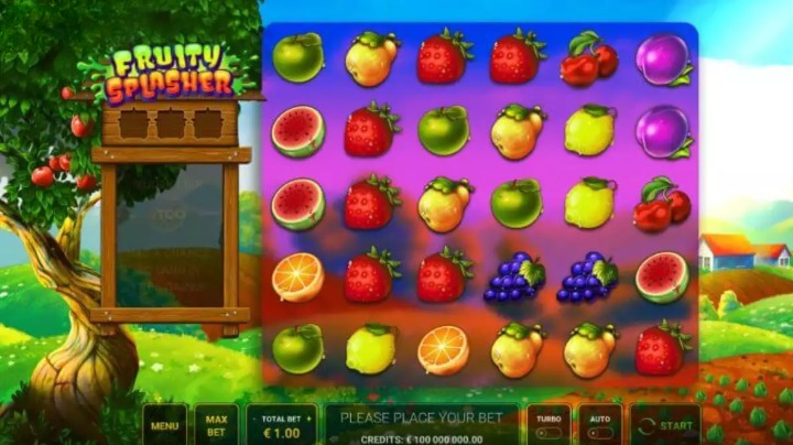 Fruity Splasher Tema si Aspect