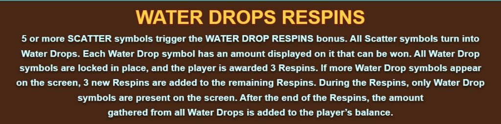 Water Drops Respin