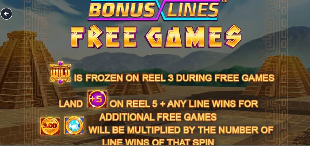 Azteca Bonus Lines Bonus Lines Free Games
