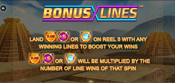 Azteca Bonus Lines Bonus Lines