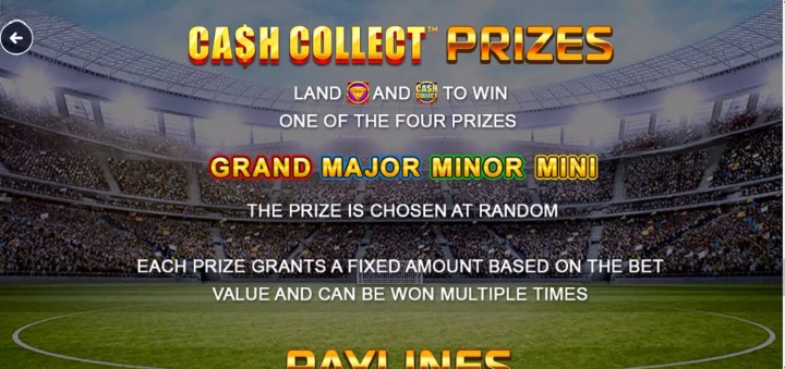 Football Cash Collect Premii Cash Collect