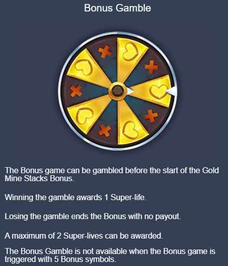 Gold Mine Stacks 2 Bonus Gamble