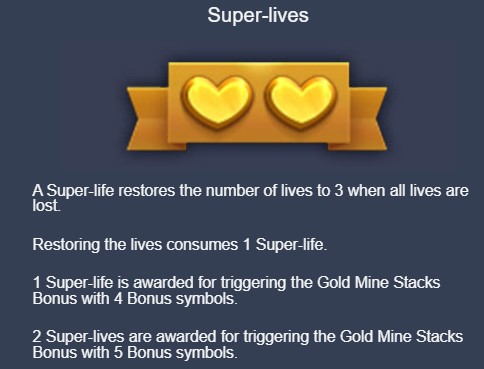 Gold Mine Stacks 2 Super Lives