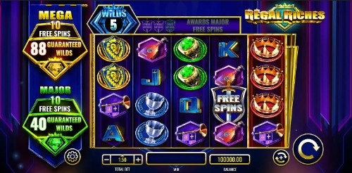 Regal Riches (IGT) Theme