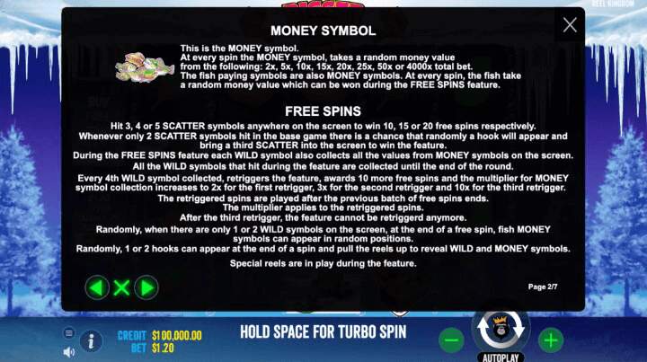 Bigger Bass Blizzard – Christmas Catch Simboluri Bani & Rotiri Gratuite