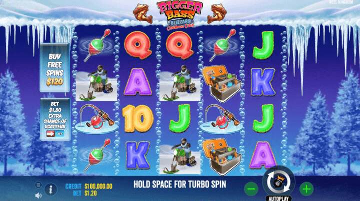 Bigger Bass Blizzard – Christmas Catch Tema si Aspect