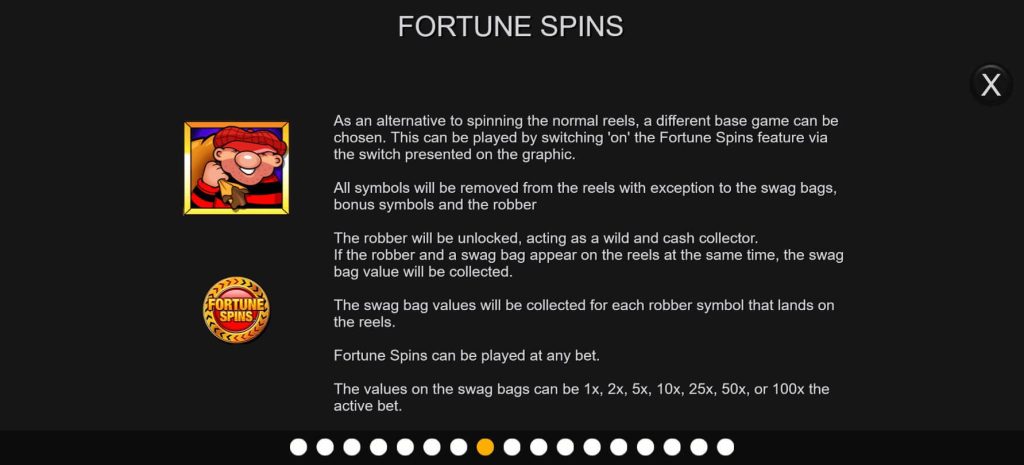 Cops n Robbers Big Money Fortune Spins