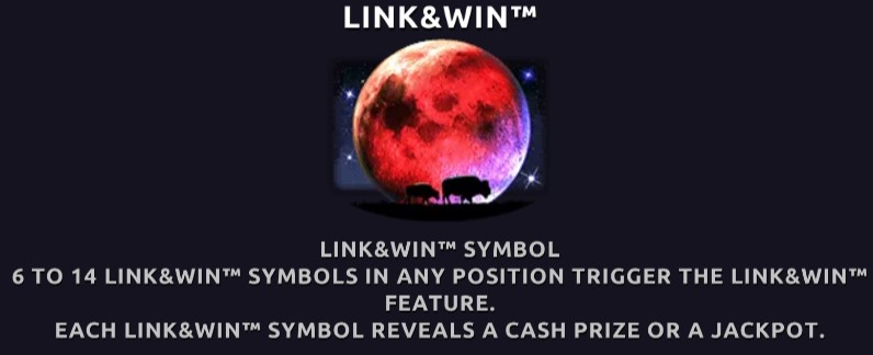 Bison Moon Link&Win Moon Symbol