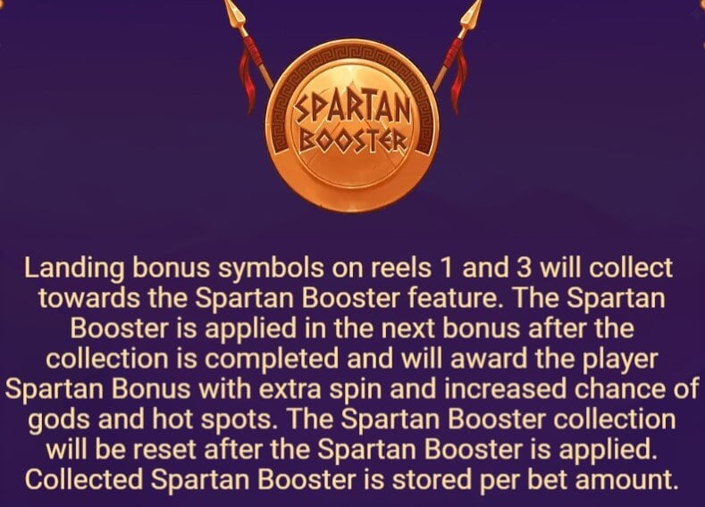 Masters Of Olympus Spartan Booster