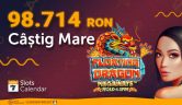 Câștig mare de 98714.02 RON la Floating Dragon Megaways!