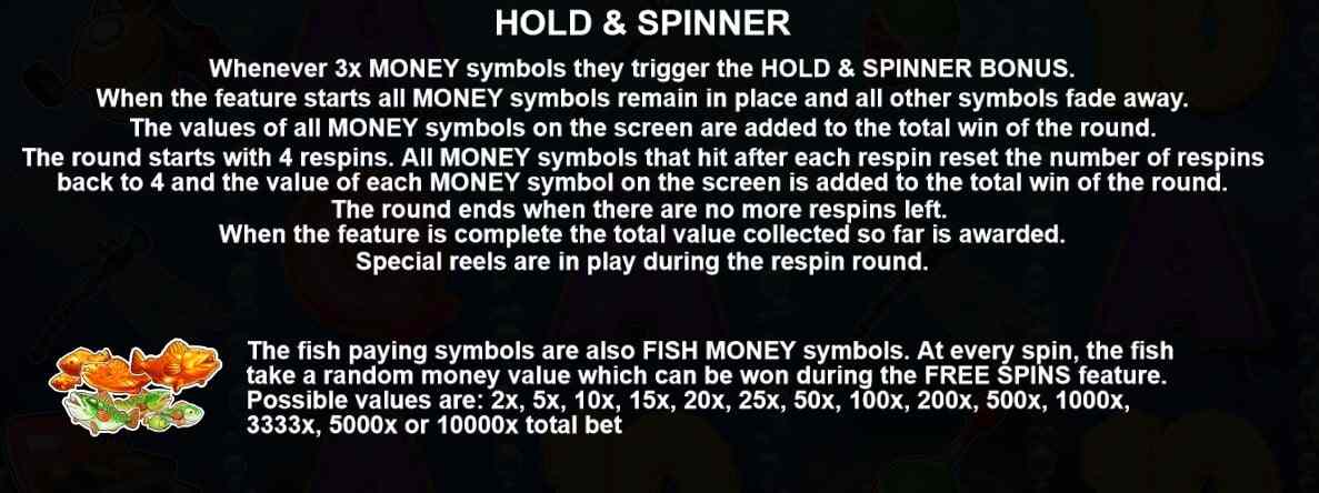 Big Bass Hold & Spinner Hold And Spinner