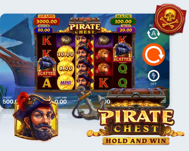 Pirate Chest Hold And Win