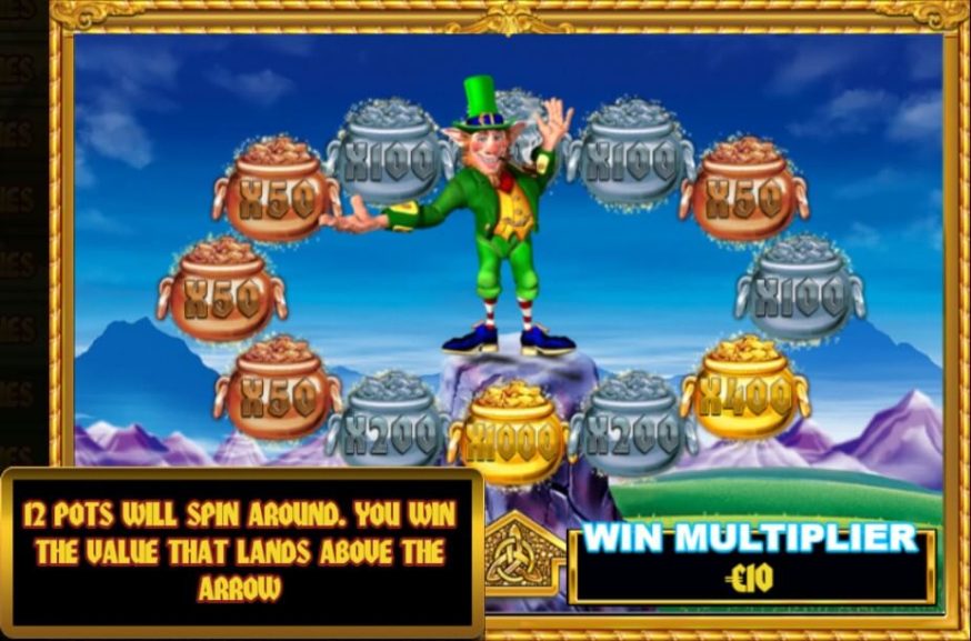 Slingo Rainbow Riches Pots of Gold