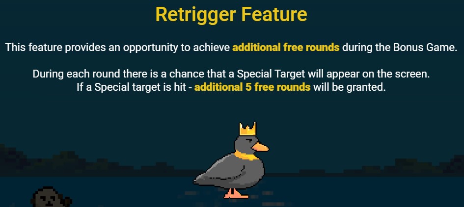 The Last Quack Retrigger Feature