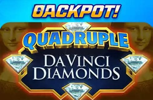 Quadruple Da Vinci Diamonds Jackpot