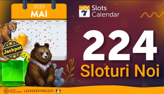 Sloturi Noi » Mai 2023