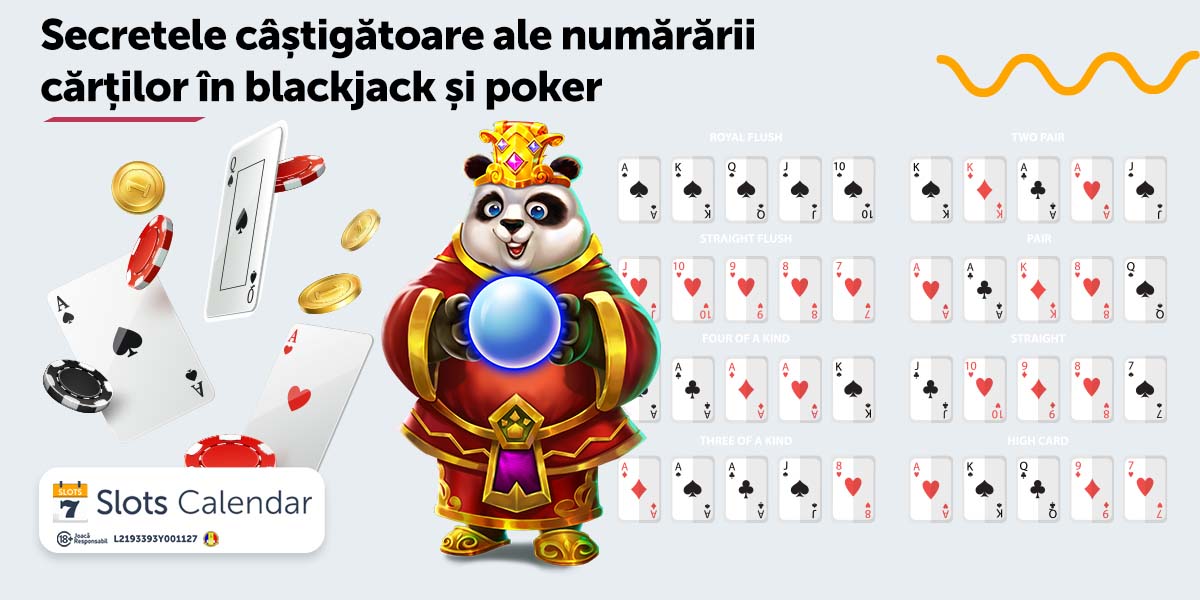 Cum să numeri cărțile la poker si blackjack pentru a ieși câștigător