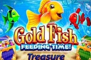 Gold Fish Feeding Time Deluxe Treasure