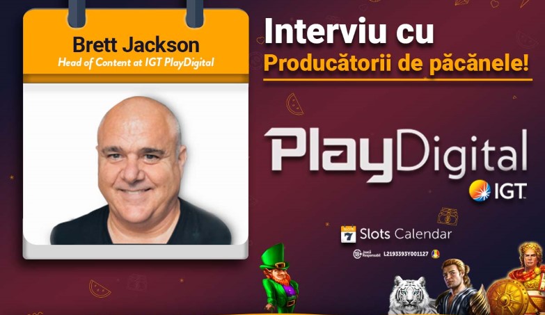 În discuție cu Brett Jackson despre dezvoltarea jocurilor la IGT PlayDigital