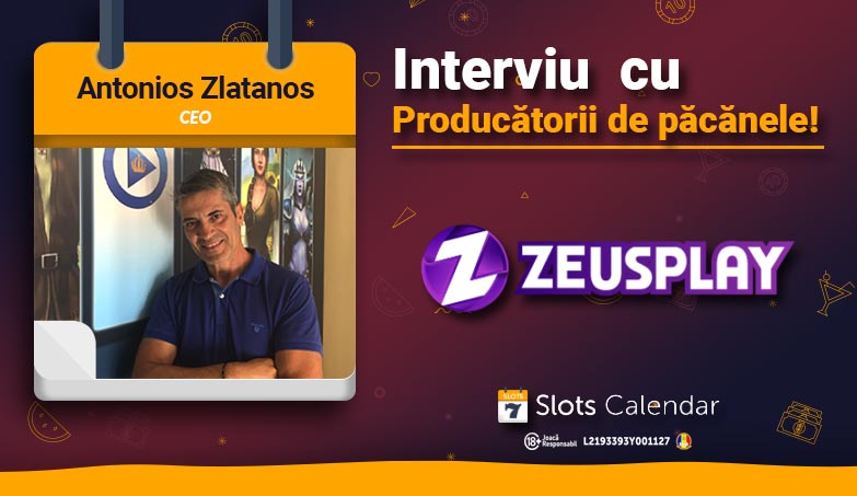 Toate reflectoarele pe ZeusPlay: Un interviu cu CEO-ul Antonis Zlatanos